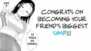 You'll Never Fuck Me, Simp ???? | Friend JOI Part 2