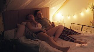 The movie is good, but the sex is much better! Mutual masturbation and sideways sex by a real couple