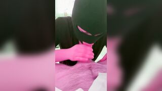 young Mask slut teen Facefuck BWC