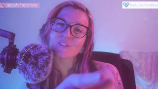 SFW ASMR for the Deepest Tingles You've Ever Had - PASTEL ROSIE Ear Attention - Youtube Fansly Egirl