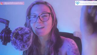 SFW ASMR for the Deepest Tingles You've Ever Had - PASTEL ROSIE Ear Attention - Youtube Fansly Egirl