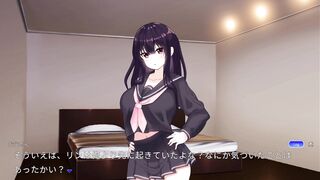 【アニメーションエロゲー実況(体験版)】〇娘と密室～セックスしないと出られない部屋で〇〇期の〇とエッチするLive2DおさわりSLG～(モーションアニメ同人エロゲー)