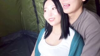 After our Camping Trip we had Steamy Sex in the Tent and Came Like Crazy