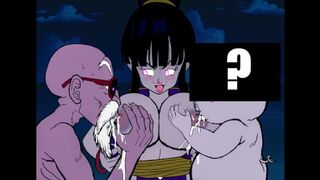 Kamesutra DBZ Erogame 132 Emptying the tits of horny wife by BenJojo2nd