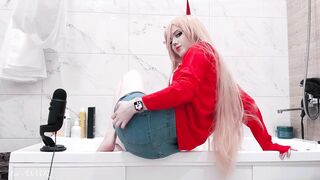 ASMR FUNNY TOILET SOUNDS VIDEO I POWER COSPLAY