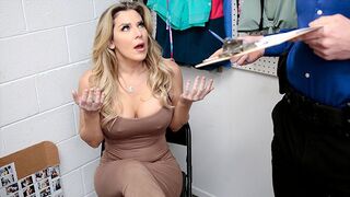 Shoplyfter Mylf - Gorgeous Milf Kayla Paige Caught Stealing Have To Undergo Strip Search