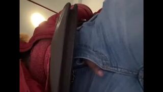 Got Caught In Public Fingering My Pussy On Stairwell