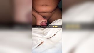 Gf gets caught playing with guy on snapchat an gets fucked by daddy