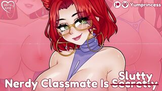 Nerdy Girl from Class is Secretly a Nympho! AUDIO HENTAI | Erotic Roleplay | POV Audio Anime