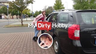 MyDirtyHobby - Horny babe picked up and fucked