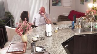 Tiny StepDaughter Freya Von Doom gets Fucked By StepDad Scott Trainor 4/4