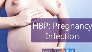 HBP- Mysterious Infection Gives Nurse A Big Pregnancy Belly And Massive Tits