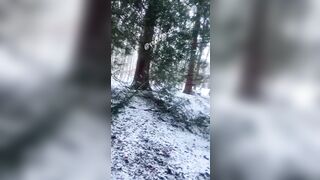 Blowjob from GF in Winterwonderland