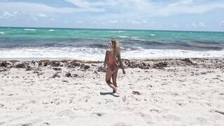 Tattooed blonde from nudist beach gets her throat and pussy fucked hard! OF lovehowitfeels.tv