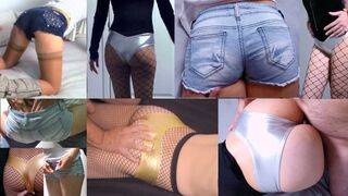 COMPILATION WEARING SHORTS AND HOT PANTS