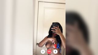 Hot FaceTime with Ebony Chick