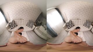 Busty Latina Katrina Moreno Needs Morning Cumming VR Porn