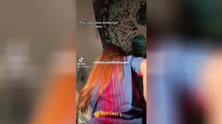 Teen's Pussy Leaks on TikTok Live While Dancing