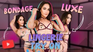 Bondage BDSM Luxe Lingerie Try On pt2 - Hannahjames710