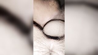 I love watching my boyfriend open my wet pussy up close