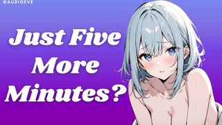 [F4M] Just Five More Minutes? | Girlfriend Experience Morning Sex ASMR Audio Roleplay