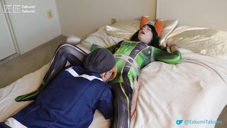 Froppy gets a mouthful of cum. Homemade amwf cosplay