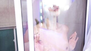 Redhead’s Wet Dreams: Steamy Shower Solo to Intense Release